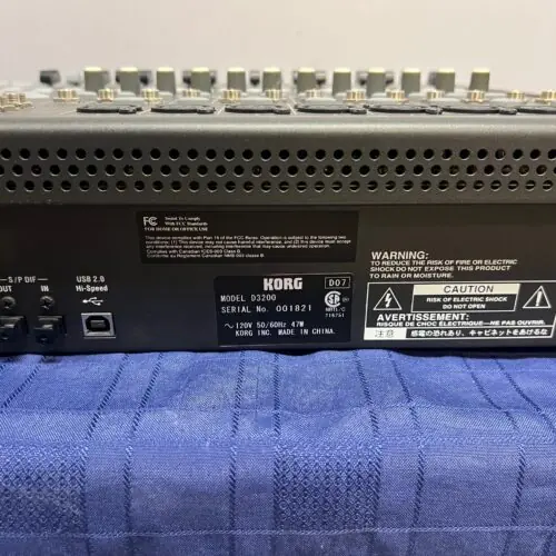 Used Korg D3200 32-track Digital Recorder with CD-RW Drive, Advanced Editing Features, and REMS Effects - Image 12