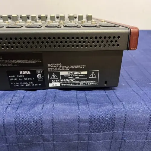 Used Korg D3200 32-track Digital Recorder with CD-RW Drive, Advanced Editing Features, and REMS Effects - Image 13