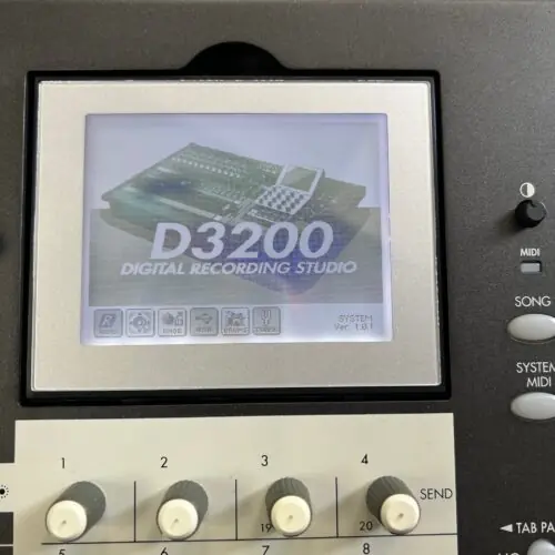 Used Korg D3200 32-track Digital Recorder with CD-RW Drive, Advanced Editing Features, and REMS Effects - Image 19