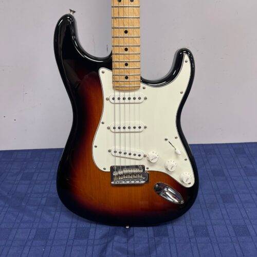 Used Fender Player Strat Stratocaster Electric Guitar Made in Mexico 2020 Sunburst - Image 6