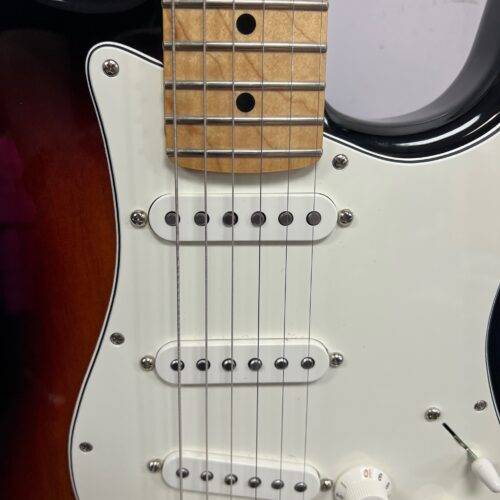 Used Fender Player Strat Stratocaster Electric Guitar Made in Mexico 2020 Sunburst - Image 7