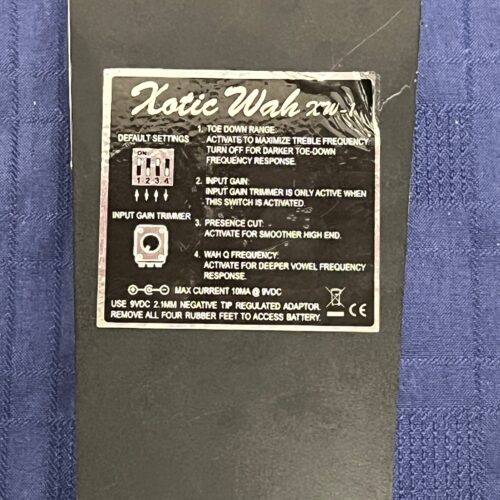Used Xotic Effects XW-1 Wah Guitar Pedal - Image 7
