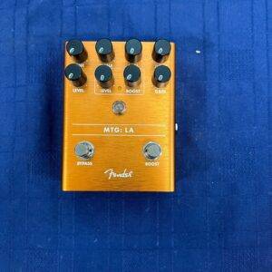 Used Fender MTG:LA Tube Distortion Guitar Effect Pedal