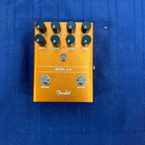 Used Fender MTG:LA Tube Distortion Guitar Effect Pedal