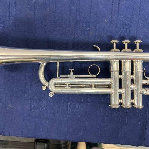 Used Getzen Capri Silver Bb Trumpet with Case and Mouthpiece Just Serviced - Image 10