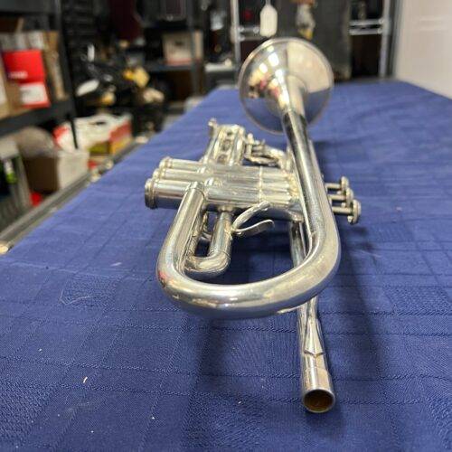 Used Getzen Capri Silver Bb Trumpet with Case and Mouthpiece Just Serviced - Image 12