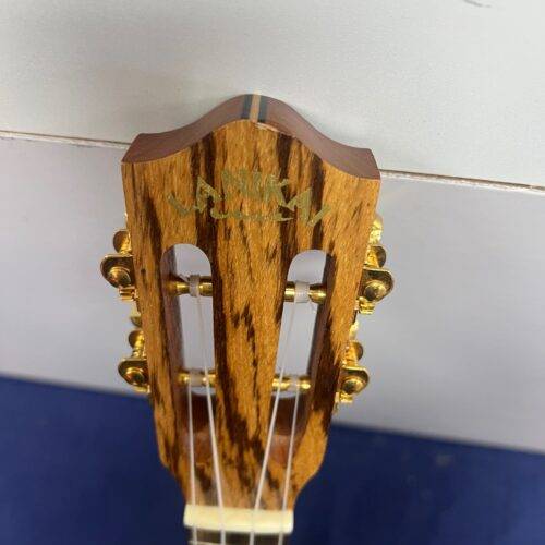 Used Lanikai SZW-CCA Acoustic Electric Concert Zebrawood Uke Ukulele - Image 2