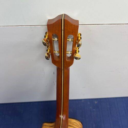 Used Lanikai SZW-CCA Acoustic Electric Concert Zebrawood Uke Ukulele - Image 10