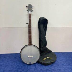 Used Gold Tone AC-12 12-inch Acoustic Composite 5-string Open-back Banjo with Gig Bag