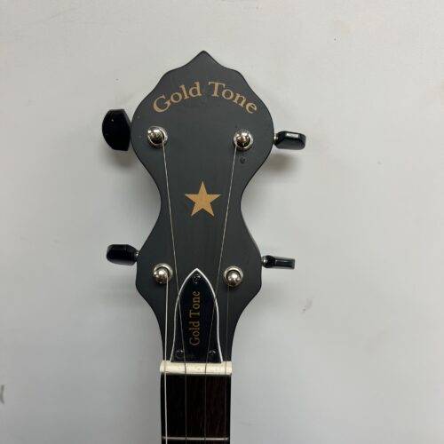Used Gold Tone AC-12 12-inch Acoustic Composite 5-string Open-back Banjo with Gig Bag - Image 4