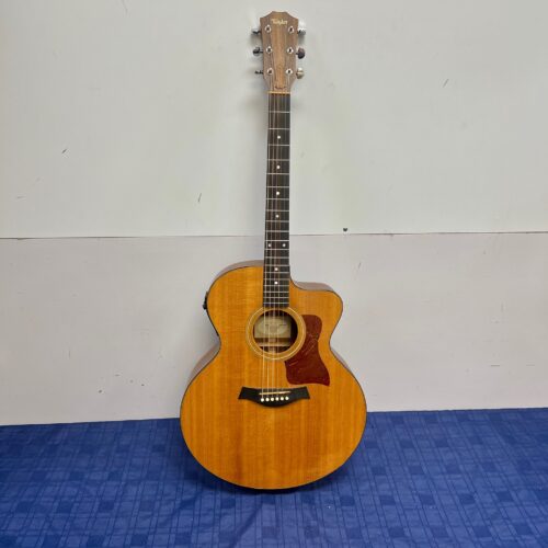 Used Taylor 315-CE Jumbo Acoustic Electric Guitar with Hard Case Made in the USA 2002 - Image 2