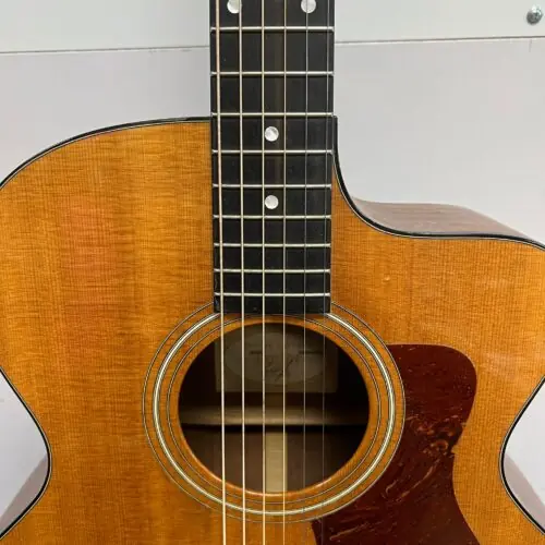 Used Taylor 315-CE Jumbo Acoustic Electric Guitar with Hard Case Made in the USA 2002 - Image 8