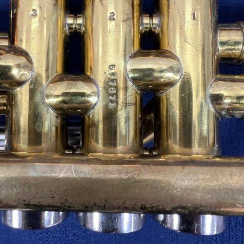 Vintage Conn Director Bb Cornet with Case Copper Coprion Bell 1956 Just Serviced - Image 16