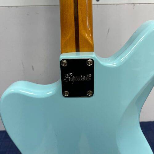 Used Squier by Fender Classic Vibe 70's Limited Edition Jaguar Electric Guitar Daphne Blue 2021 - Image 18