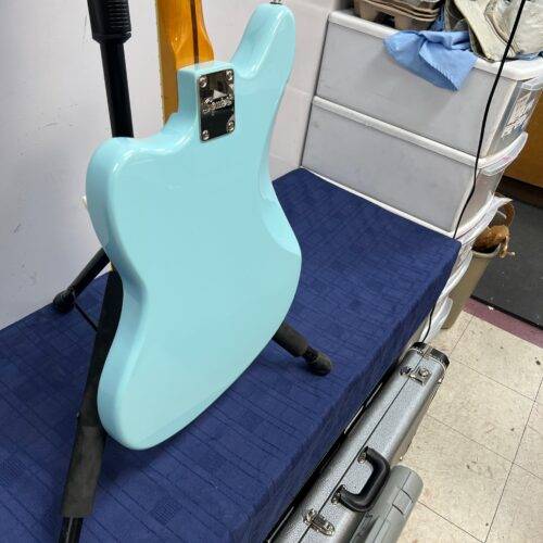 Used Squier by Fender Classic Vibe 70's Limited Edition Jaguar Electric Guitar Daphne Blue 2021 - Image 19