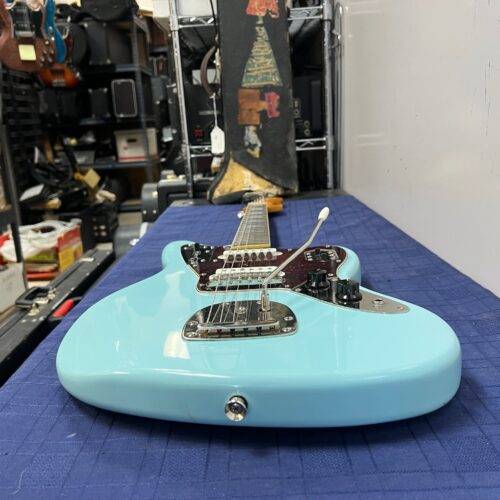 Used Squier by Fender Classic Vibe 70's Limited Edition Jaguar Electric Guitar Daphne Blue 2021 - Image 21
