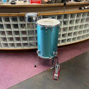 Used Phattie 15"x24" Cocktail Drum with DW 5000 pedal and Tama 8" Timbale