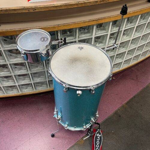 Used Phattie 15"x24" Cocktail Drum with DW 5000 pedal and Tama 8" Timbale - Image 2