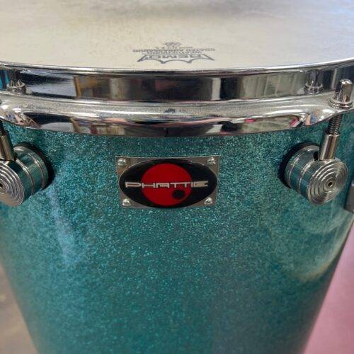 Used Phattie 15"x24" Cocktail Drum with DW 5000 pedal and Tama 8" Timbale - Image 8