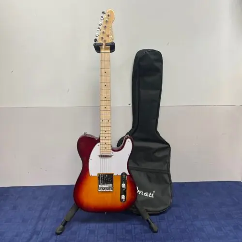 Used Amati Guitars 30TCHG Single Cutaway Tele Telecaster-style Electric Guitar with Original Gig Bag
