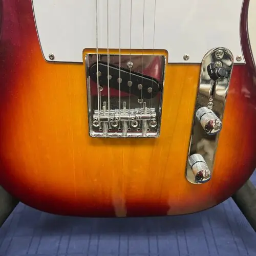 Used Amati Guitars 30TCHG Single Cutaway Tele Telecaster-style Electric Guitar with Original Gig Bag - Image 9