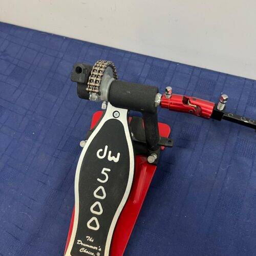 Used DW 5000 Double Bass Drum Pedal - Image 7