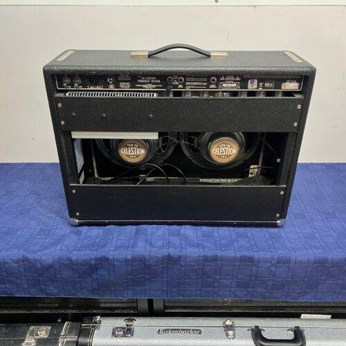 Used Fender 68 Custom Vibrolux Reverb 2x10" Tube Combo Guitar Amp Amplifier - Image 5