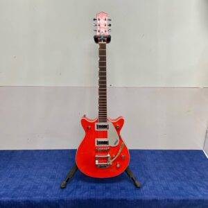 Used Gretsch G5232T Electromatic Double Jet FT with Bigsby Electric Guitar Tahiti Red