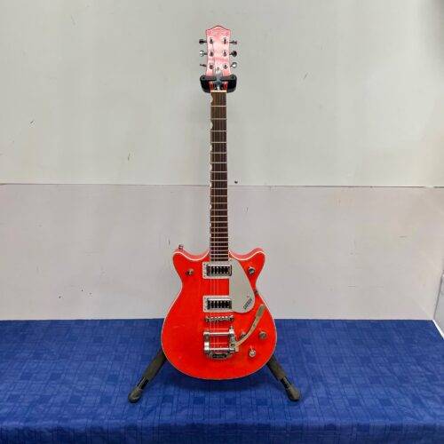 Used Gretsch G5232T Electromatic Double Jet FT with Bigsby Electric Guitar Tahiti Red