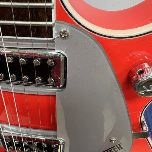 Used Gretsch G5232T Electromatic Double Jet FT with Bigsby Electric Guitar Tahiti Red - Image 8