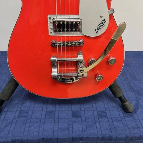 Used Gretsch G5232T Electromatic Double Jet FT with Bigsby Electric Guitar Tahiti Red - Image 10