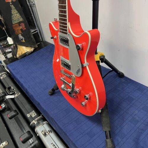 Used Gretsch G5232T Electromatic Double Jet FT with Bigsby Electric Guitar Tahiti Red - Image 12