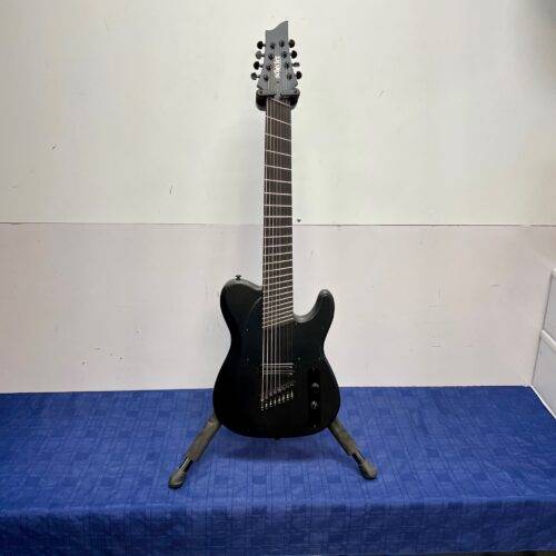 Used Schecter PT-8 Multiscale MS Black Ops 8-String Active Electric Guitar with Case - Image 2