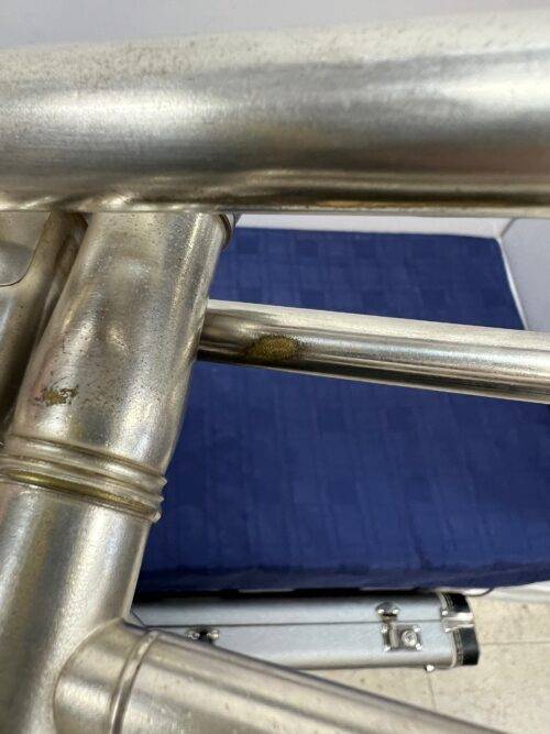 Vintage Cleveland HN White Silver Bb/C Trumpet Made in the USA with Case Just Serviced - Image 15