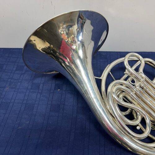 Vintage 1968 Conn 6D Professional Double Silver French Horn with Case & Mouthpiece Just Serviced - Image 7