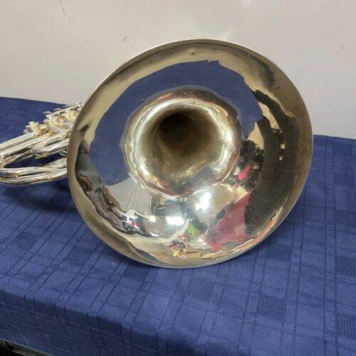 Vintage 1968 Conn 6D Professional Double Silver French Horn with Case & Mouthpiece Just Serviced - Image 8