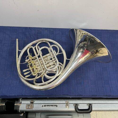 Vintage 1968 Conn 6D Professional Double Silver French Horn with Case & Mouthpiece Just Serviced - Image 10