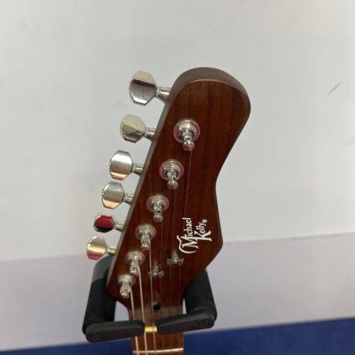 Used Michael Kelly 59 Port Thinline Tele Telecaster Style Electric Guitar Transparent Blue - Image 2