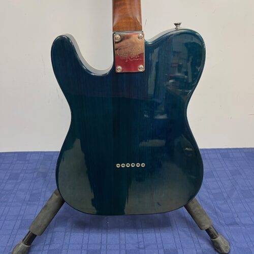 Used Michael Kelly 59 Port Thinline Tele Telecaster Style Electric Guitar Transparent Blue - Image 19