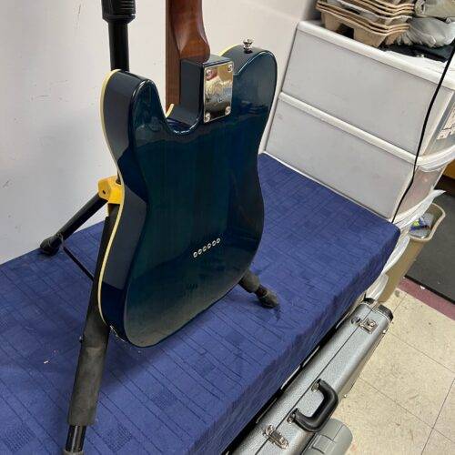 Used Michael Kelly 59 Port Thinline Tele Telecaster Style Electric Guitar Transparent Blue - Image 20