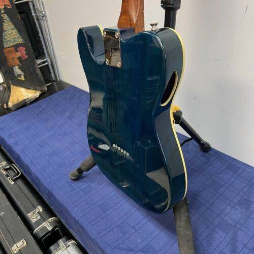 Used Michael Kelly 59 Port Thinline Tele Telecaster Style Electric Guitar Transparent Blue - Image 21