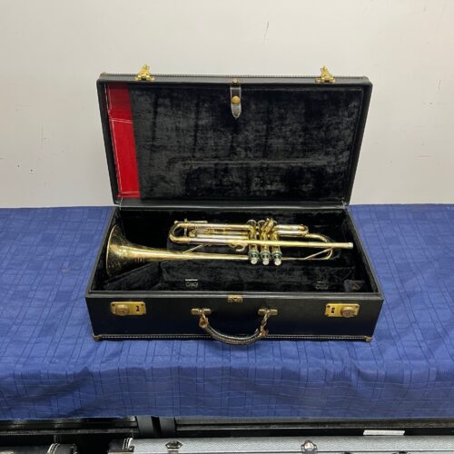 Vintage Couesnon Paris Bb Trumpet with Original Case Just Serviced Made in France