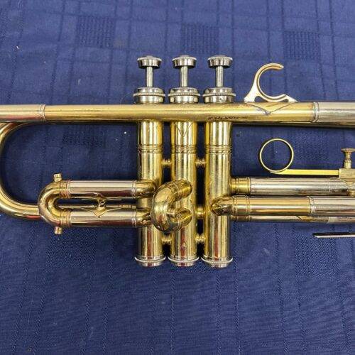 Vintage Couesnon Paris Bb Trumpet with Original Case Just Serviced Made in France - Image 4
