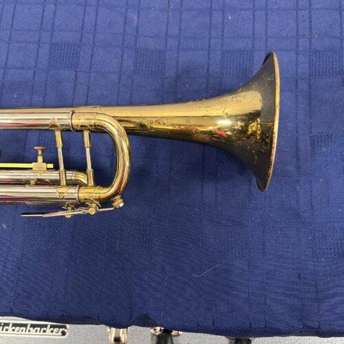 Vintage Couesnon Paris Bb Trumpet with Original Case Just Serviced Made in France - Image 6
