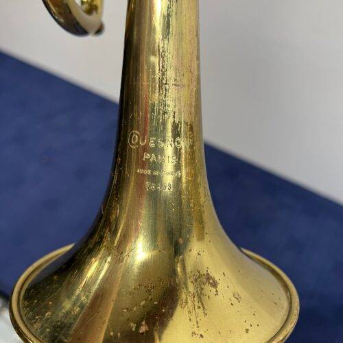 Vintage Couesnon Paris Bb Trumpet with Original Case Just Serviced Made in France - Image 8