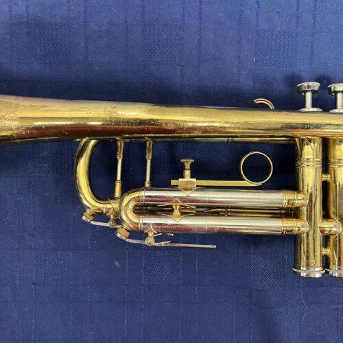 Vintage Couesnon Paris Bb Trumpet with Original Case Just Serviced Made in France - Image 12