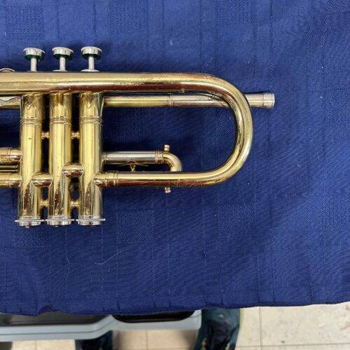 Vintage Couesnon Paris Bb Trumpet with Original Case Just Serviced Made in France - Image 14