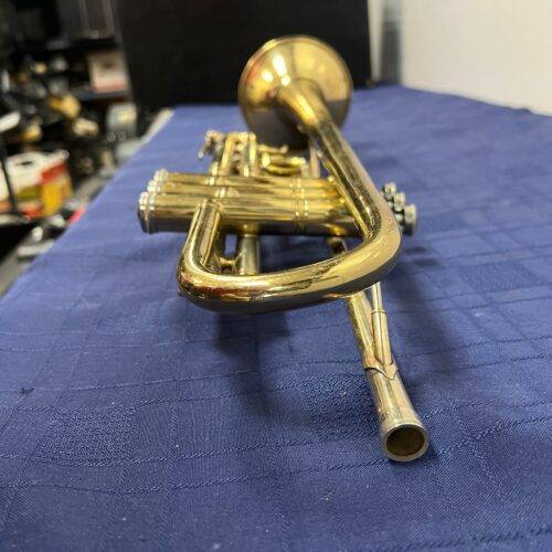 Vintage Couesnon Paris Bb Trumpet with Original Case Just Serviced Made in France - Image 15