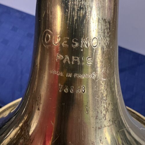 Vintage Couesnon Paris Bb Trumpet with Original Case Just Serviced Made in France - Image 16