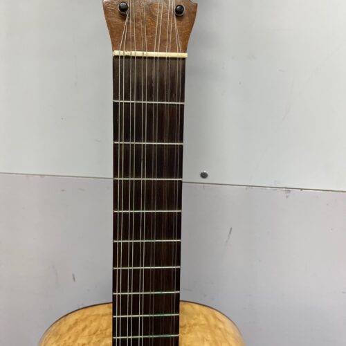 Vintage R Wilkinson Custom Made 12-String Classical Baroque Guitar with Case Made for Rod Stucky - Image 5